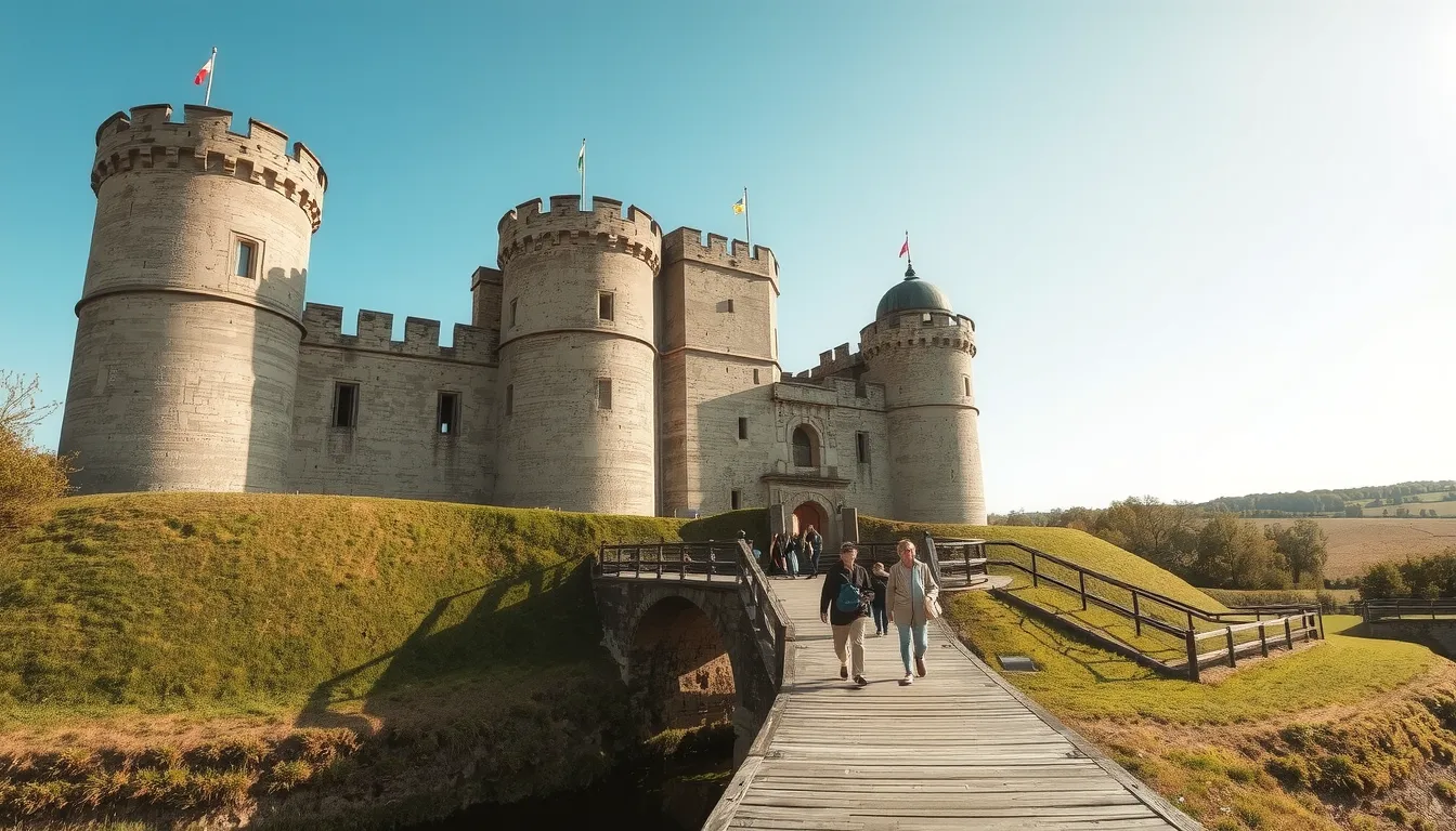 chateau fort à visiter