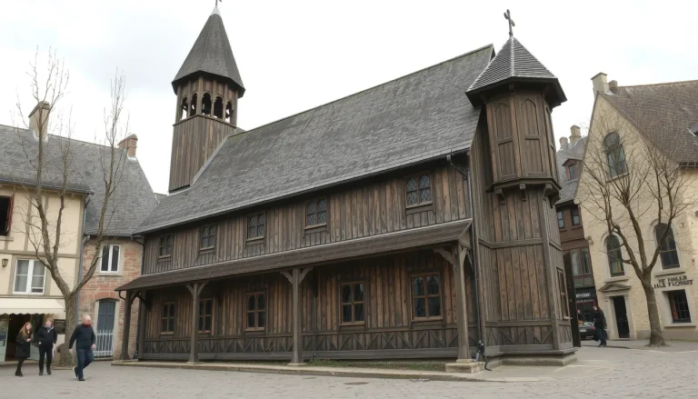Visiter l&rsquo;eglise sainte catherine de honfleur : guide complet de la plus grande église en bois de France