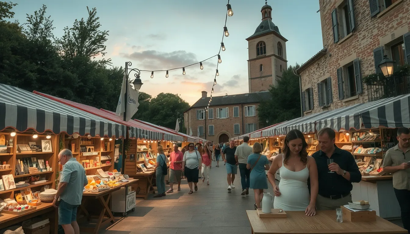 le marché de nuit